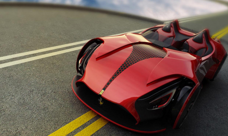 Концепт-кар Ferrari от MarkDesign